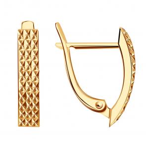 Золотые серьги МАГНАТ МА 011762 фото